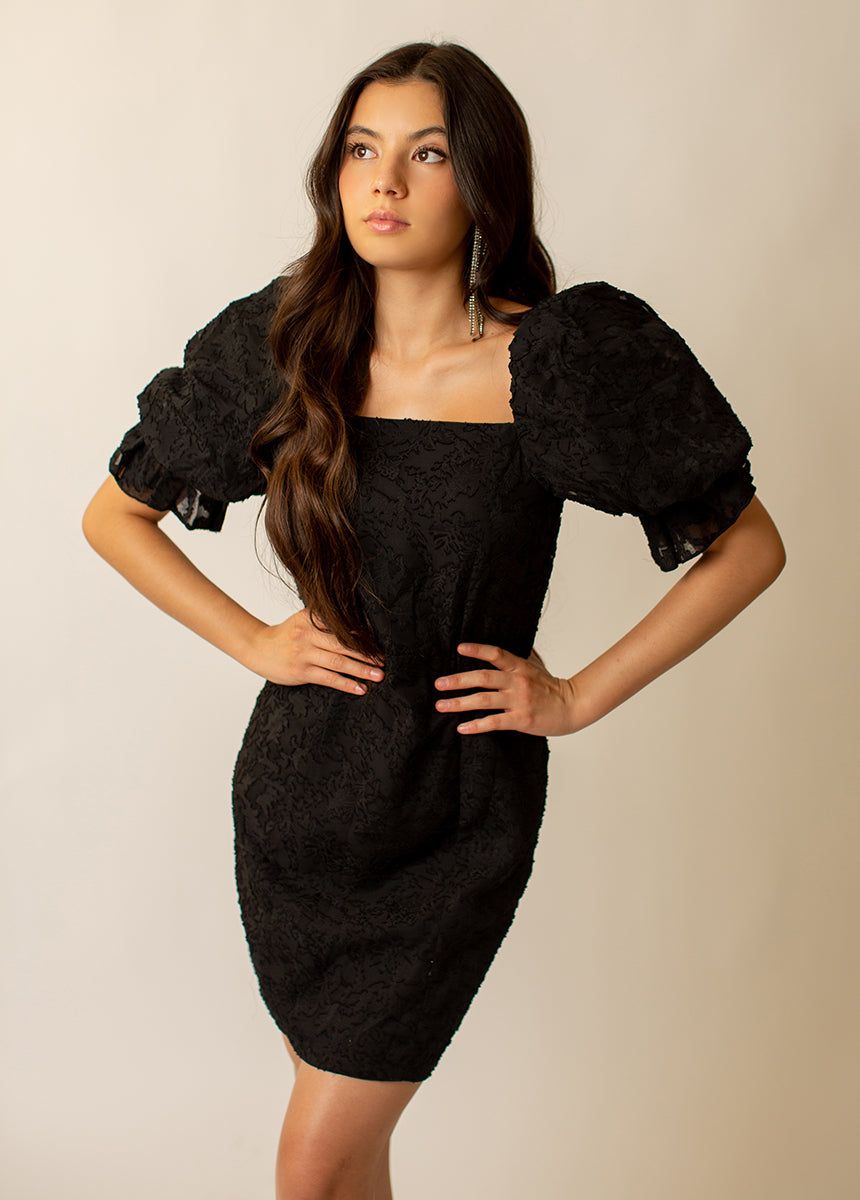 Livi Dress in Black sold by Joyfolie product image thumbnail 4