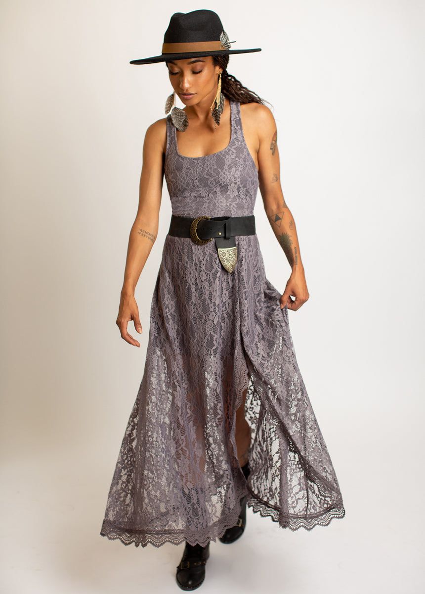 Camila Dress in Slate Blue sold by Joyfolie product image thumbnail 4