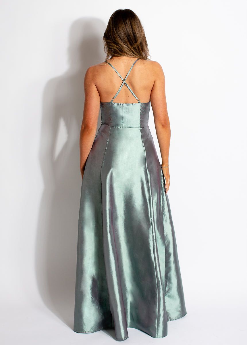 Kylee Dress in Seaglass sold by Joyfolie product image thumbnail 2