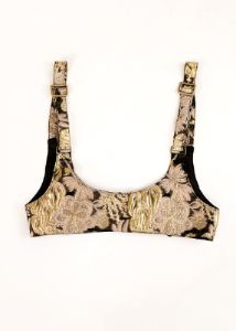 Tashia Harness in Metalic Brocade sold by Joyfolie