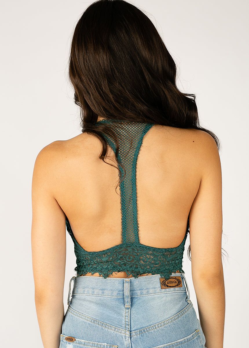 Myranda Bralette in Dark Teal sold by Joyfolie product image thumbnail 2