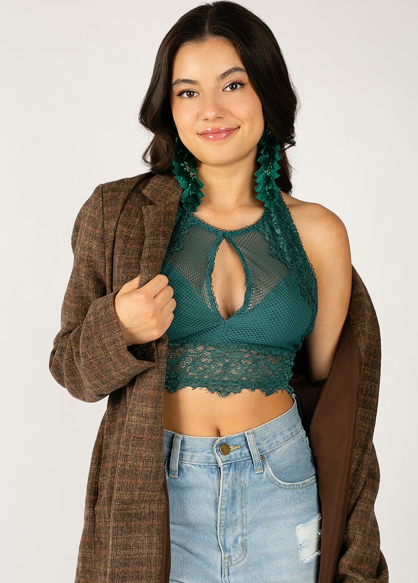 Myranda Bralette in Dark Teal sold by Joyfolie product image thumbnail 4