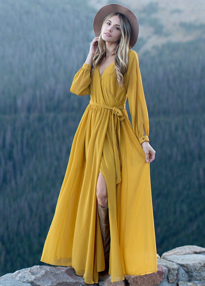 Aniya Dress in Mustard sold by Joyfolie product image thumbnail 2