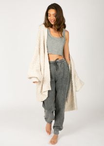 Everleigh Top in Heather Gray sold by Joyfolie