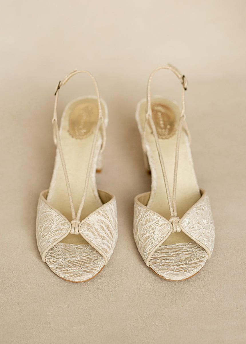 Amore Heel in Cream & Gold sold by Joyfolie product image thumbnail 4