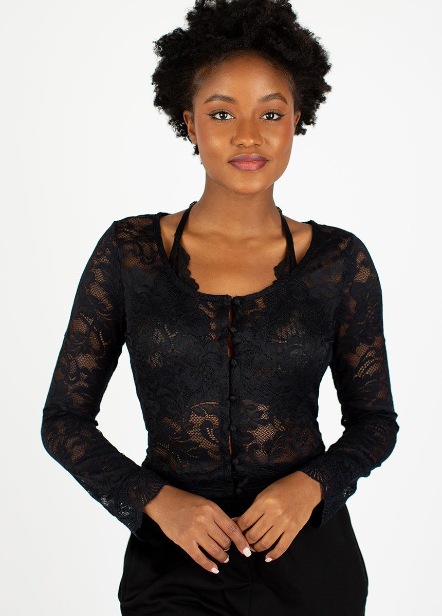 Tessa Top in Black sold by Joyfolie product image thumbnail 2