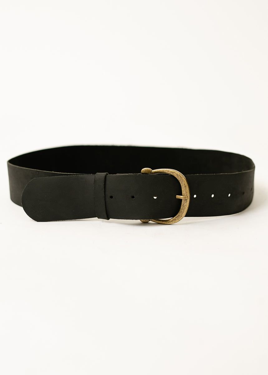 Zosi Leather Belt in Black sold by Joyfolie product image thumbnail 3