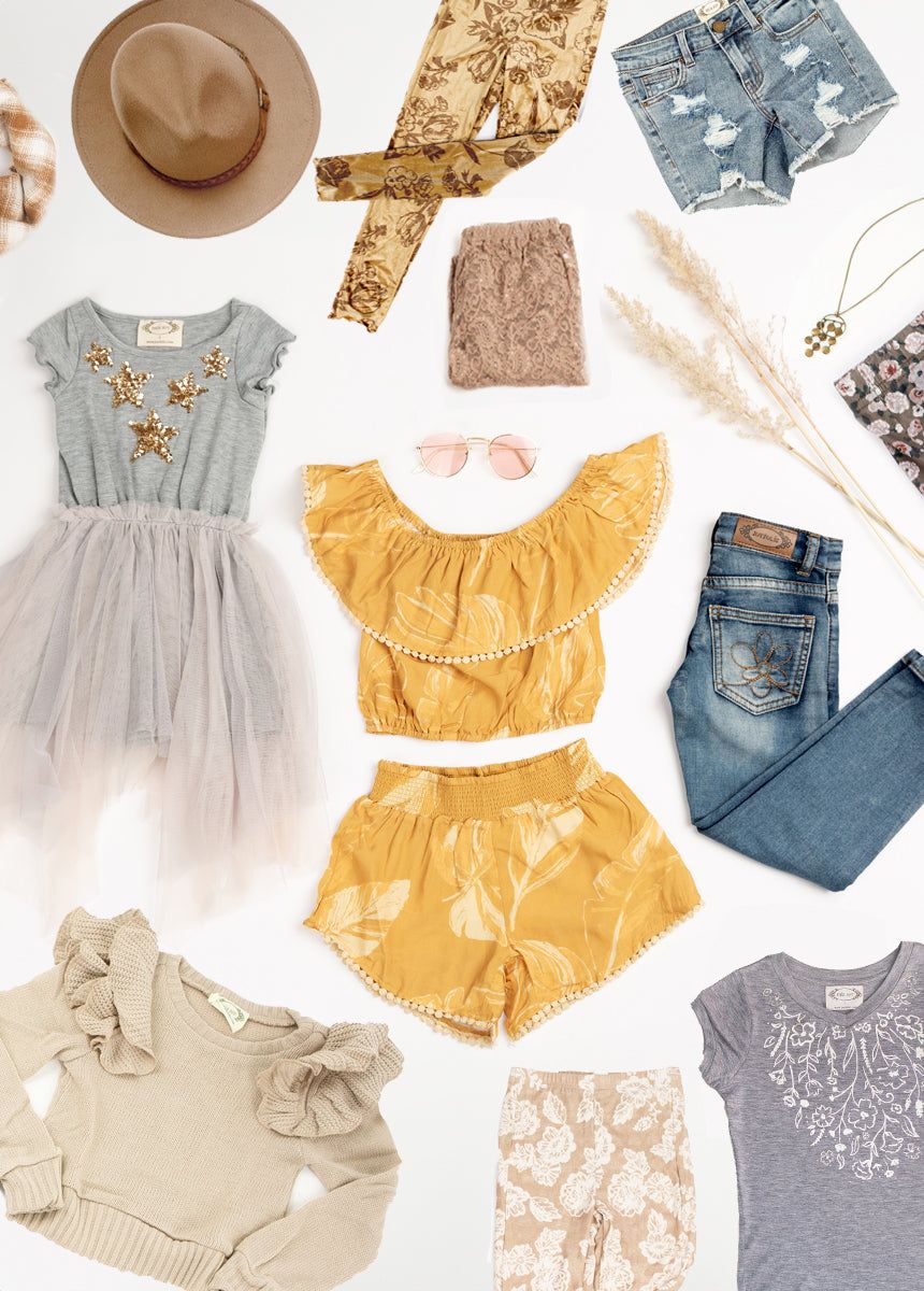 Girls Clothing Mega Sample Sale Box - 15 Items sold by Joyfolie