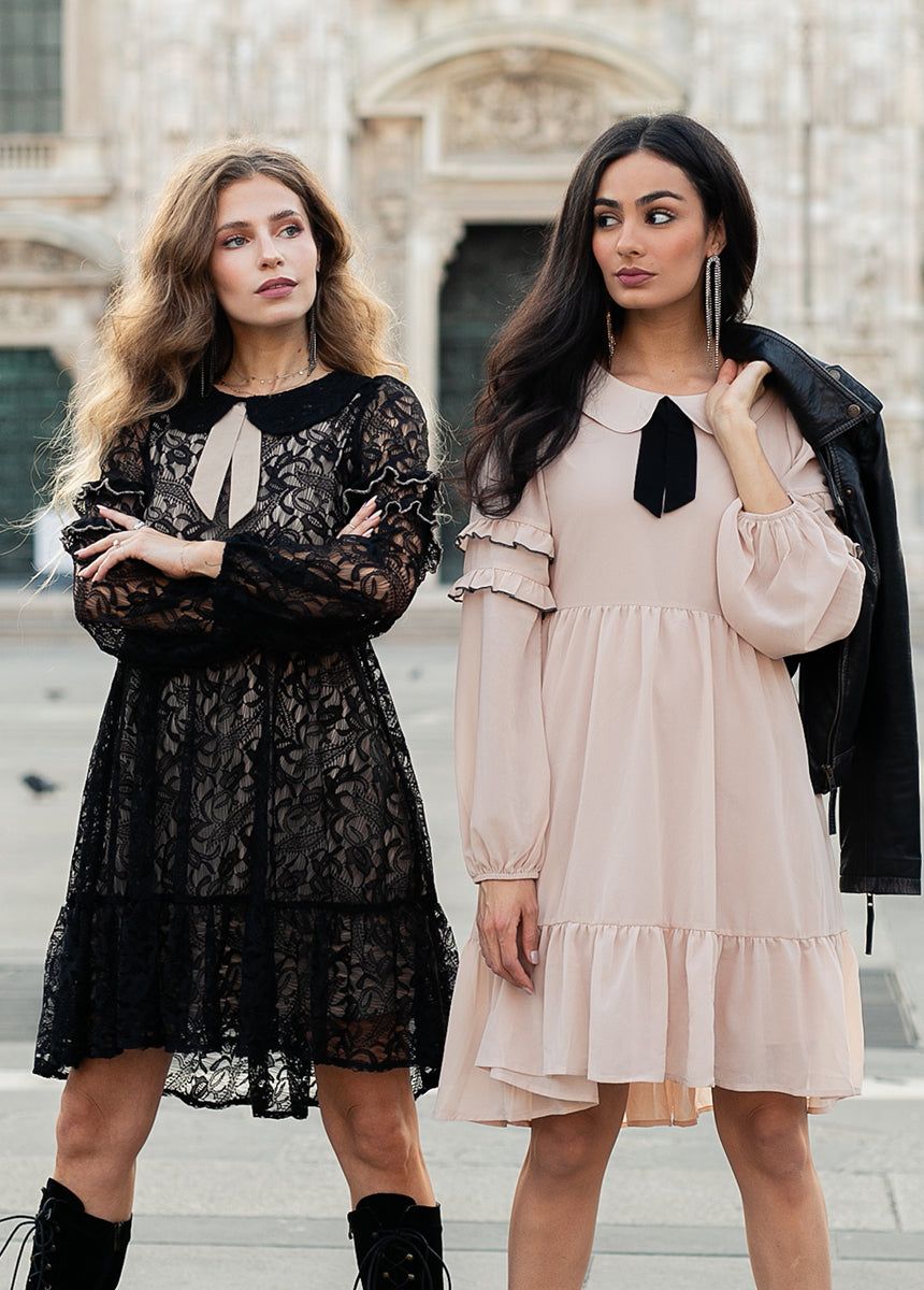 Calliope Earrings in Matte Antique Brass sold by Joyfolie product image thumbnail 2