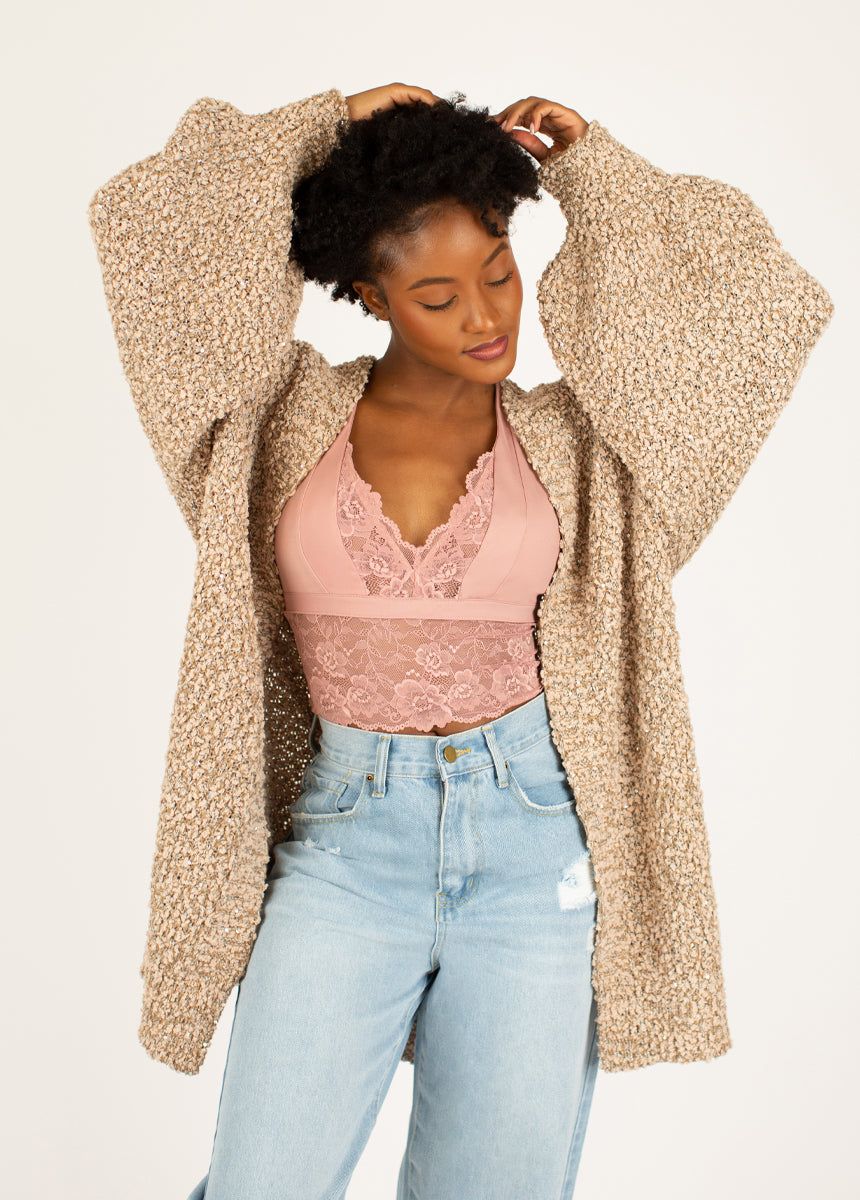 Tiffany Bralette in Ash Rose sold by Joyfolie product image thumbnail 4