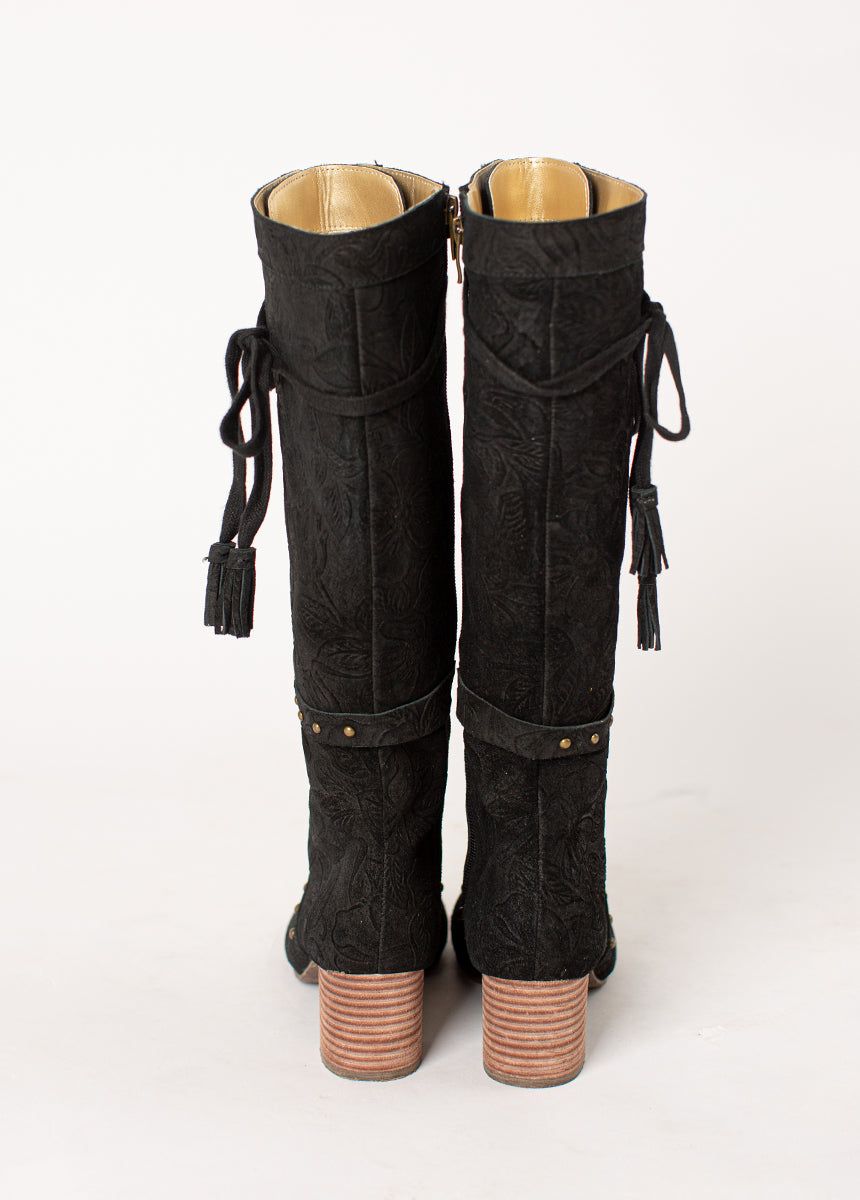 Marita Tall Boot in Washed Black sold by Joyfolie product image thumbnail 5