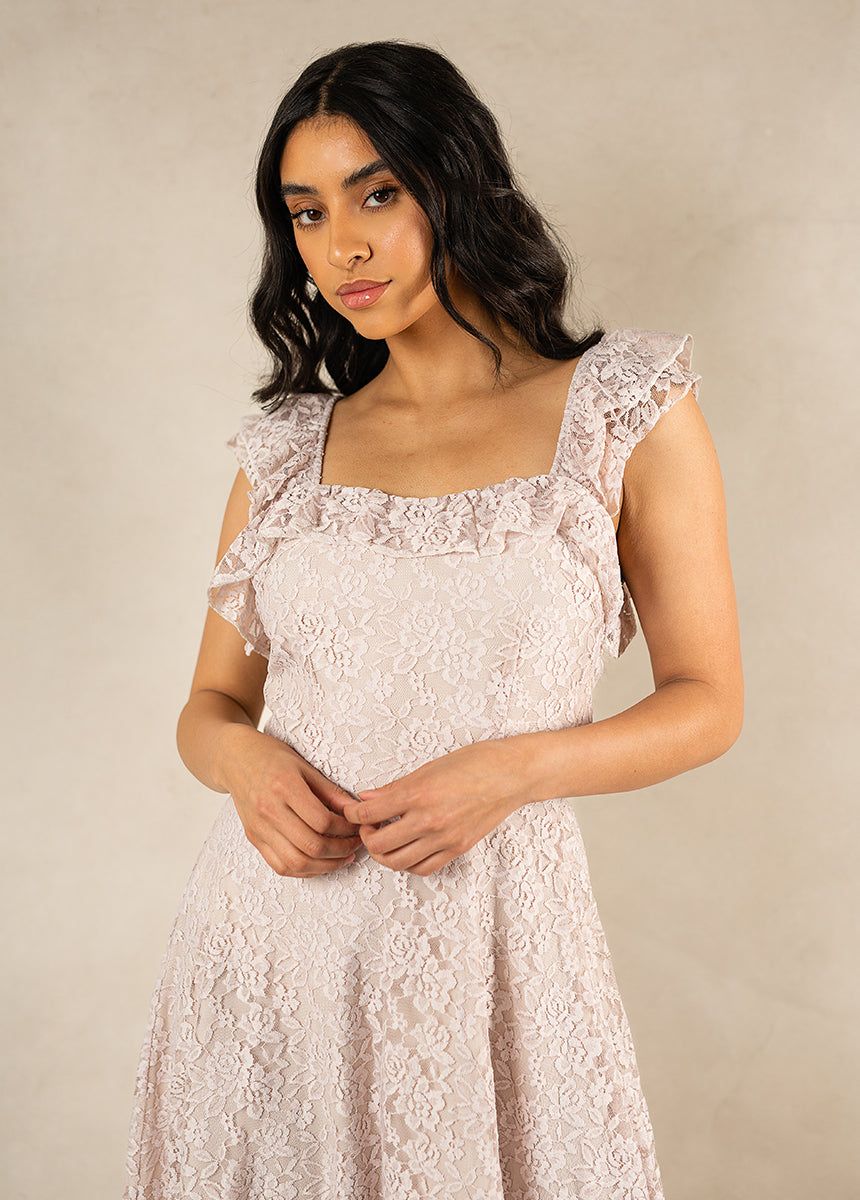 Bette Bridesmaid Dress in Rose Water sold by Joyfolie product image thumbnail 4