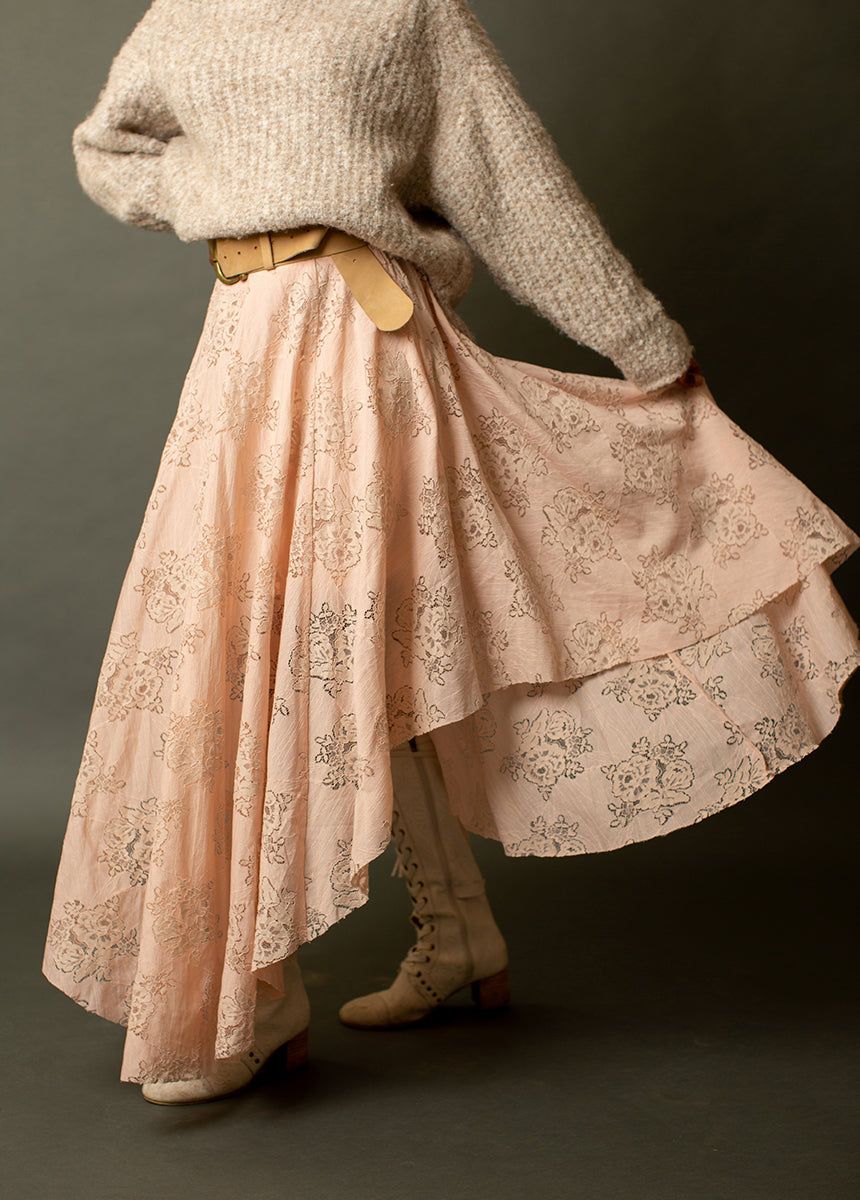 Minju Skirt in Blush sold by Joyfolie product image thumbnail 5