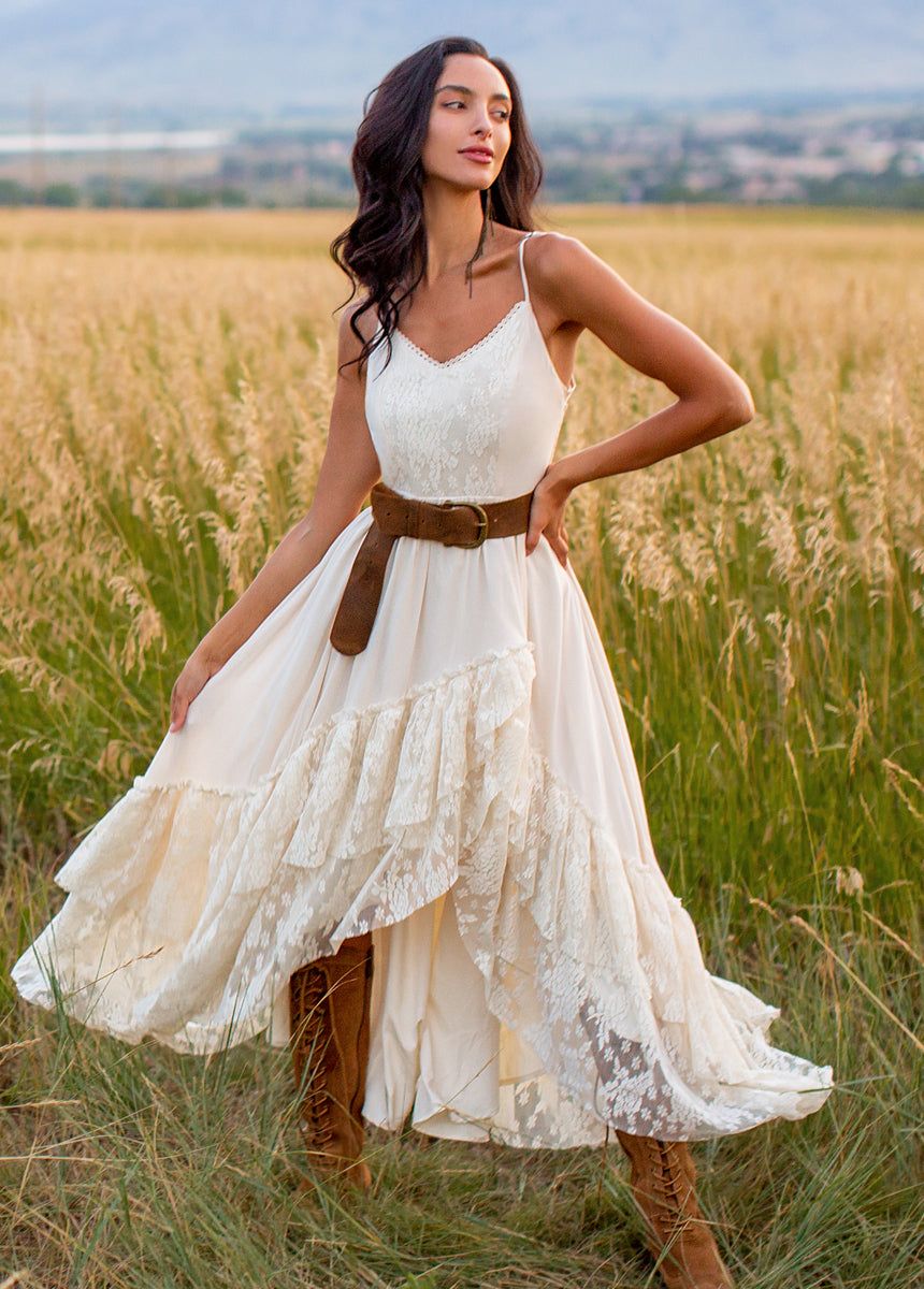 Christelle Dress in Cloud sold by Joyfolie product image thumbnail 4