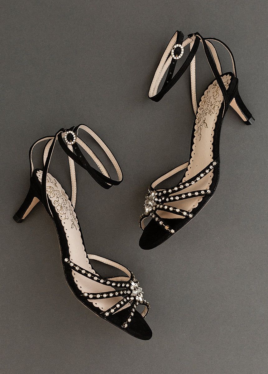 Maelyn Leather Heel in Black sold by Joyfolie product image thumbnail 3