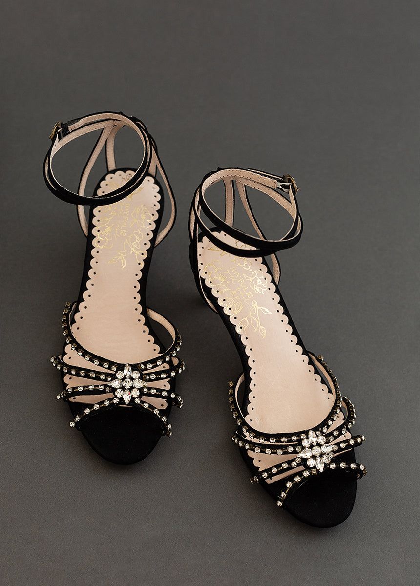 Maelyn Leather Heel in Black sold by Joyfolie product image thumbnail 4