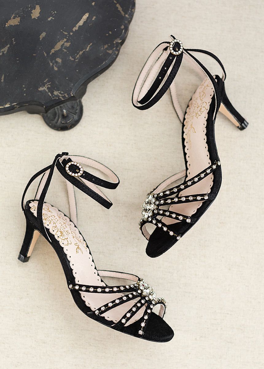 Maelyn Leather Heel in Black sold by Joyfolie product image thumbnail 5