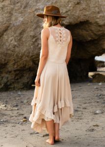 Delfina Top in Ecru sold by Joyfolie