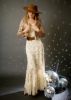Carmel Slip Dress in Turtledove sold by Joyfolie