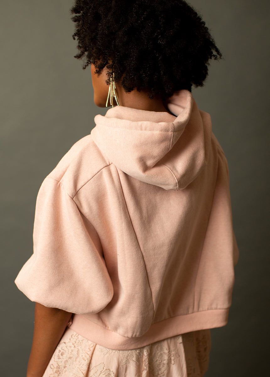 Matyson Hoodie in Blush sold by Joyfolie product image thumbnail 2