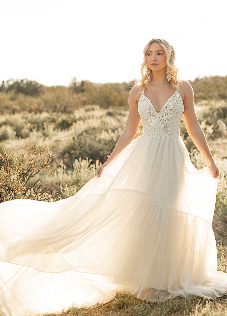 Mckenna Impact Dress in Cream sold by Joyfolie product image thumbnail 3