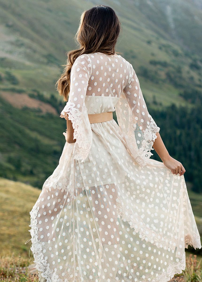 Gigi Dress in Oat sold by Joyfolie product image thumbnail 4