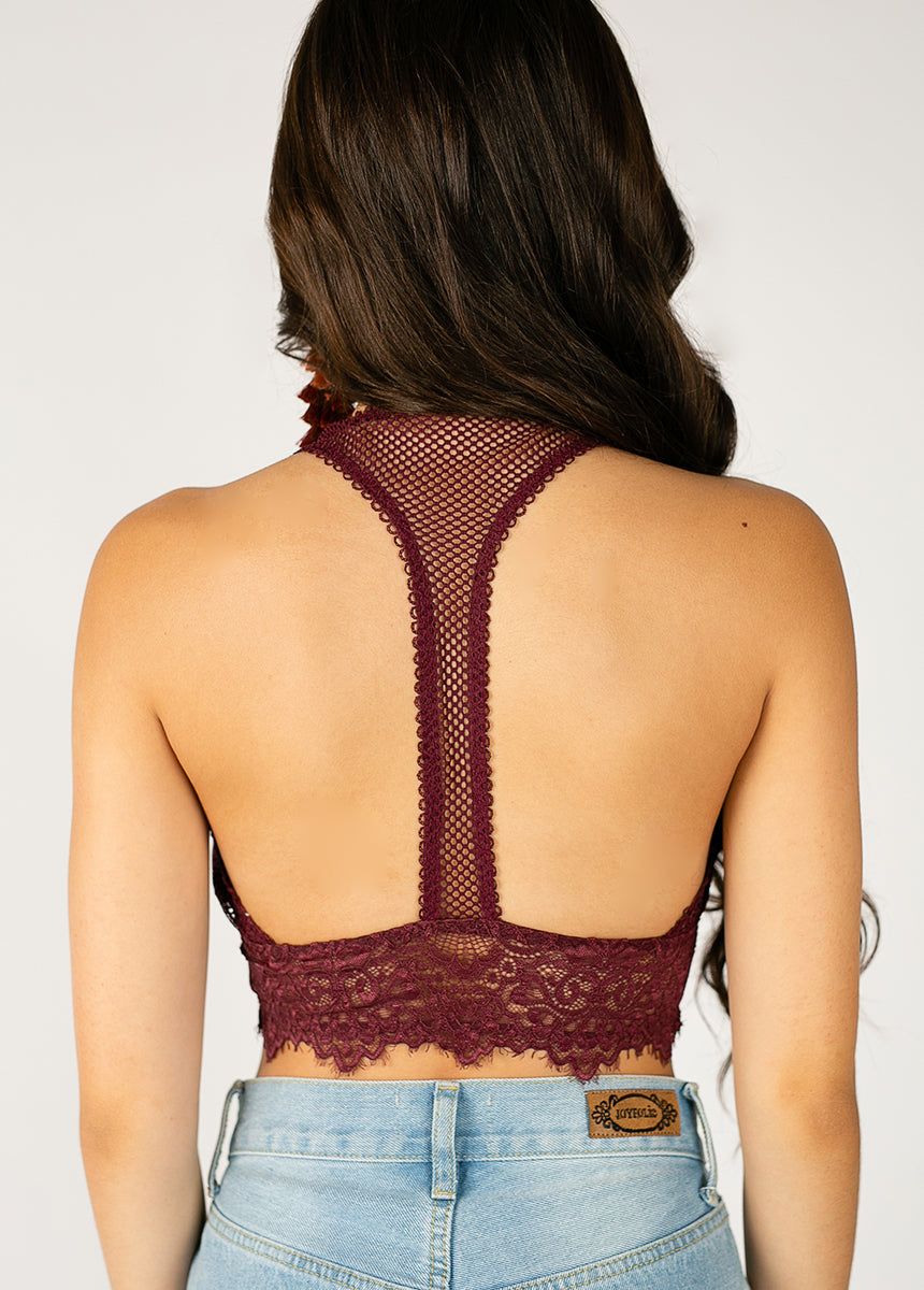 Myranda Bralette in Plum sold by Joyfolie product image thumbnail 2
