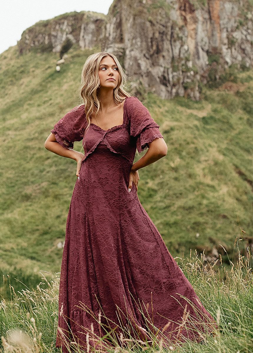 Julietta Dress in Mahogany sold by Joyfolie product image thumbnail 4