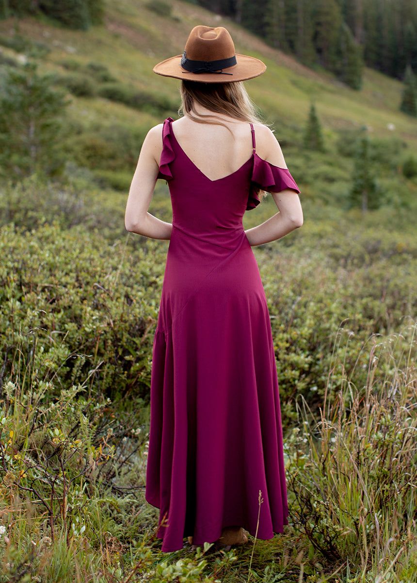 Bianka Dress in Rosewood sold by Joyfolie product image thumbnail 2