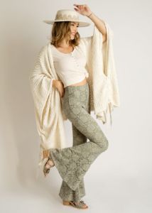 Kalama Henley in Cream sold by Joyfolie