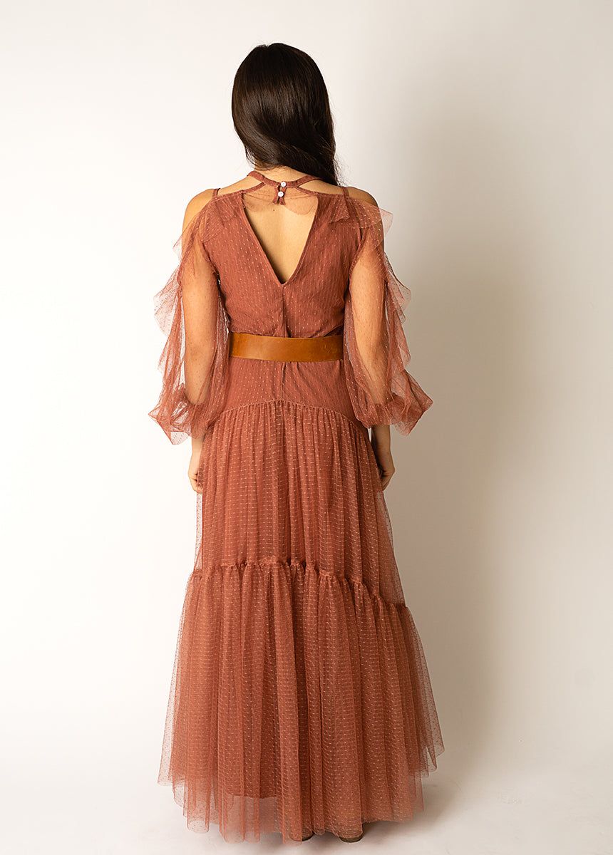 Malani Dress in Rosette sold by Joyfolie product image thumbnail 2