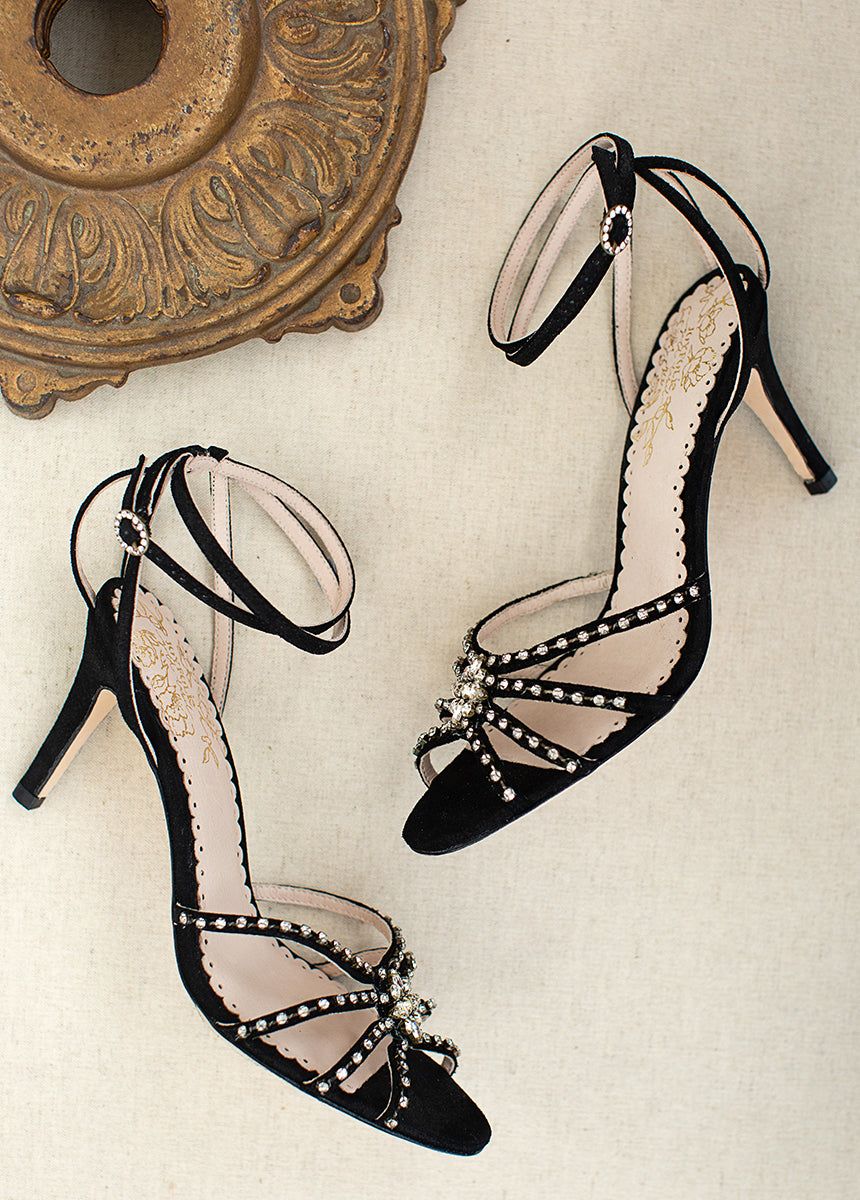 Mahina Leather Heel in Black sold by Joyfolie product image thumbnail 2