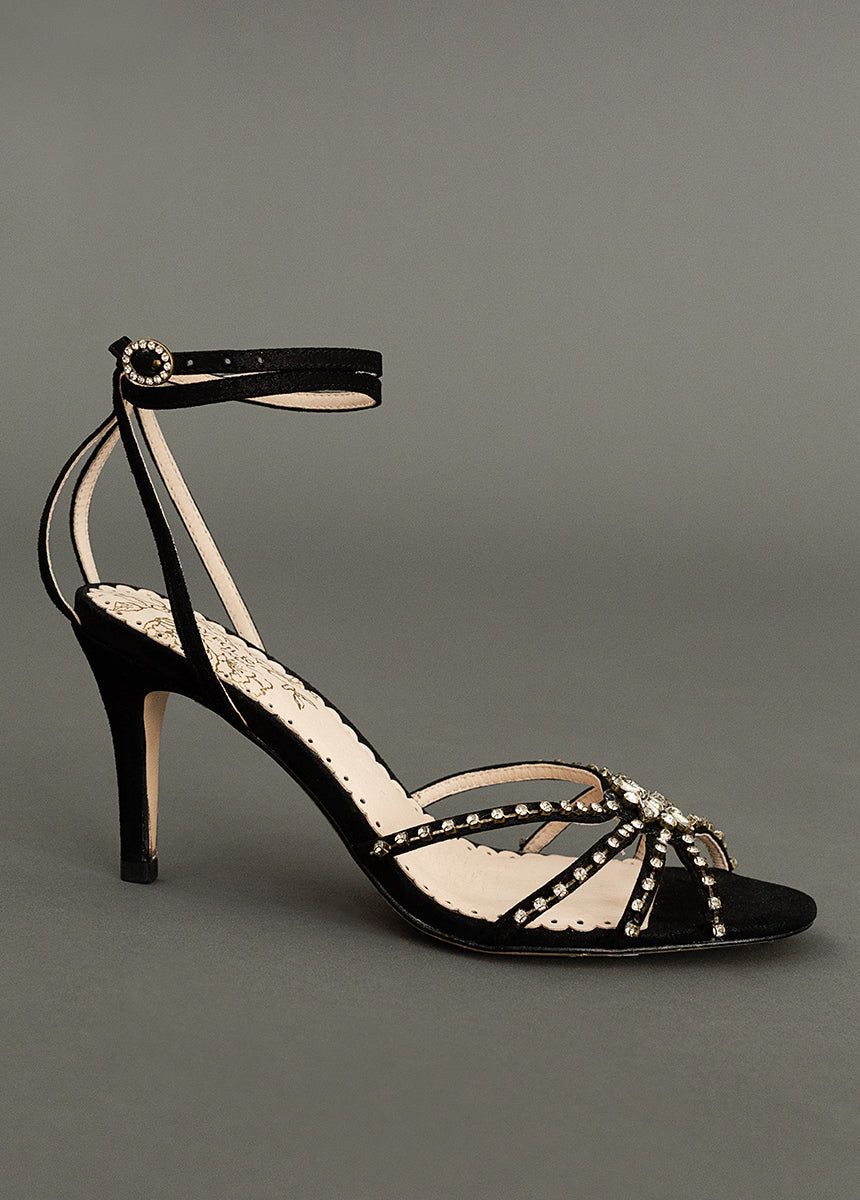 Mahina Leather Heel in Black sold by Joyfolie product image thumbnail 4