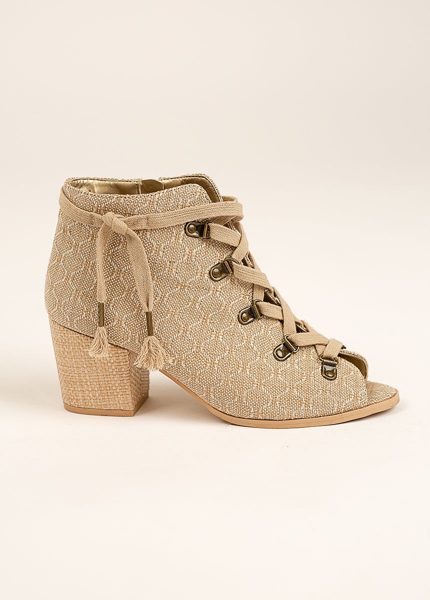 Gemi Boot in Natural sold by Joyfolie