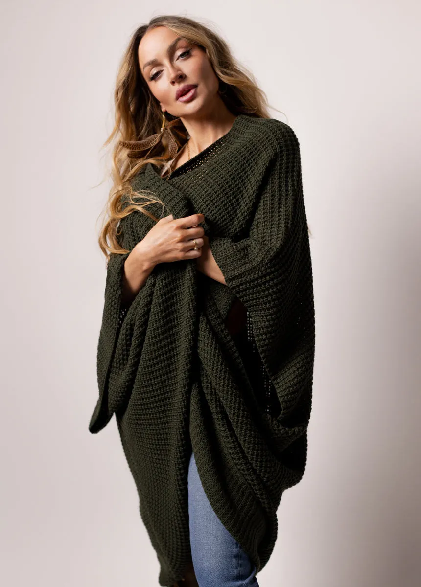 Hedda Sweater in Dark Olive sold by Joyfolie product image thumbnail 4