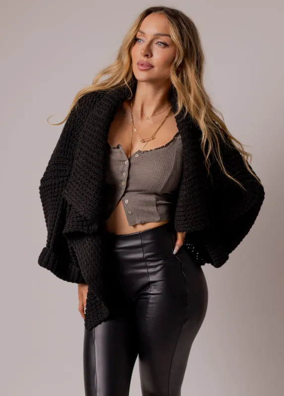 Doni Sweater in Black sold by Joyfolie