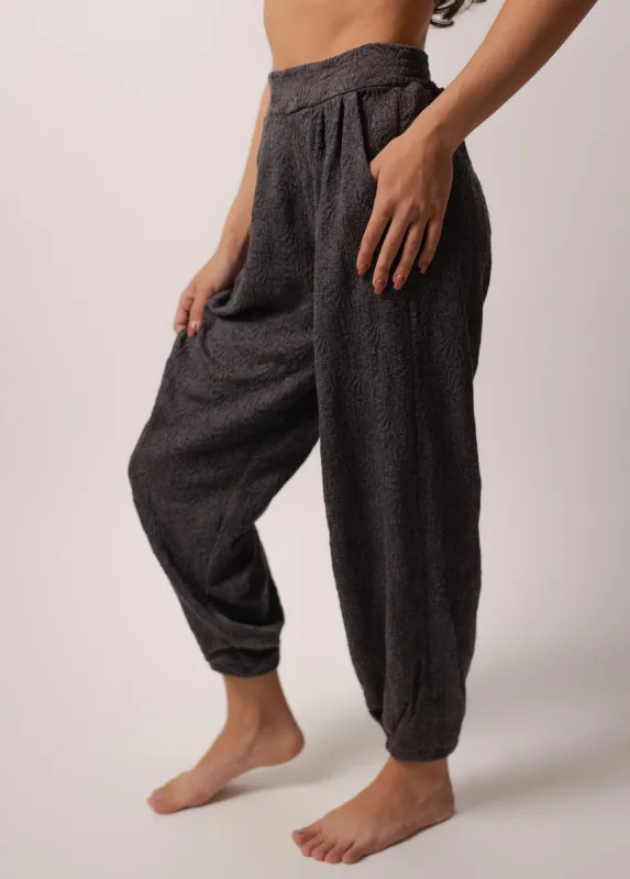 Collins Pant in Heather Charcoal sold by Joyfolie