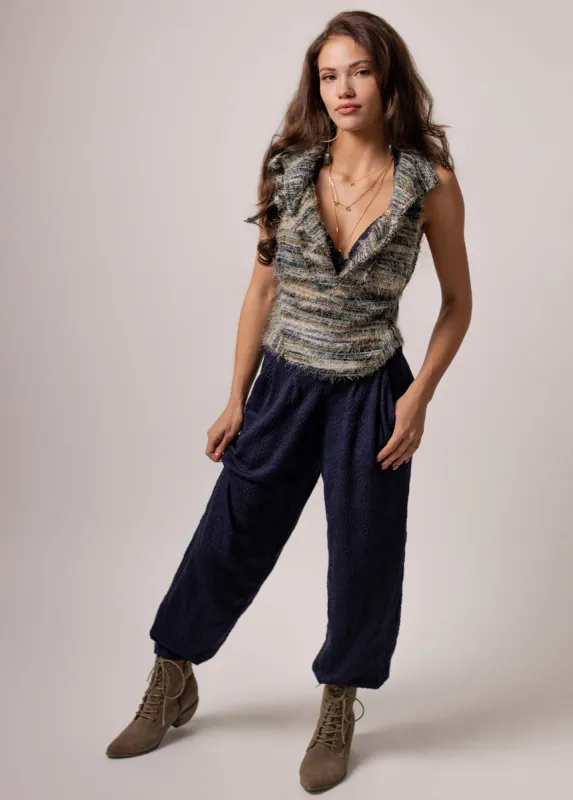 Collins Pant in Navy sold by Joyfolie