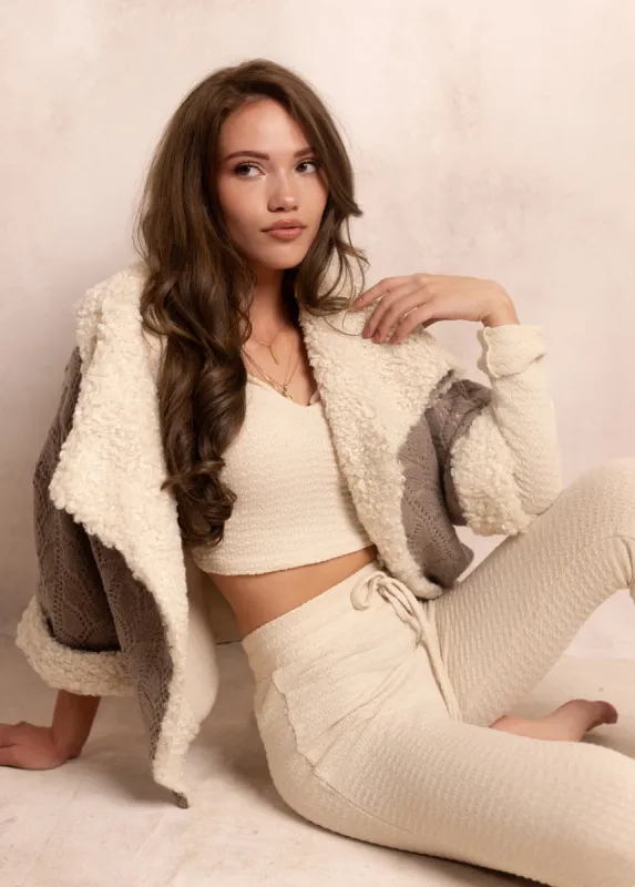 Liam Jacket in French Gray made by Joyfolie