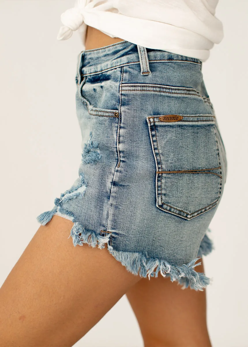 Markelle Shorts in Light Indigo sold by Joyfolie product image thumbnail 5