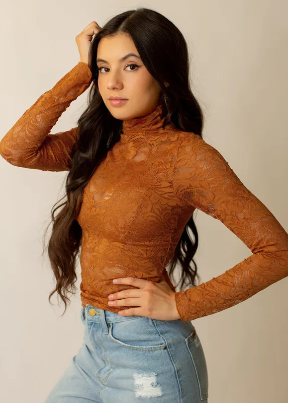 Iris Top in Spice sold by Joyfolie