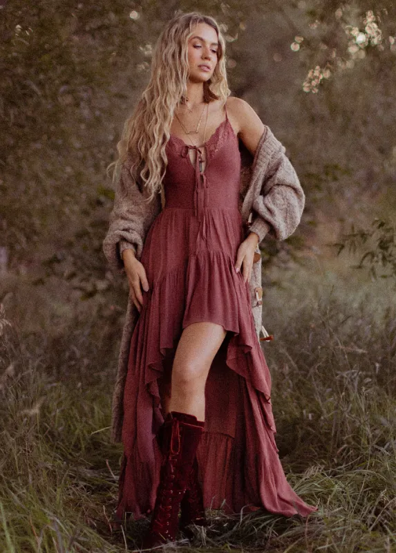 Nefeli Dress in Rosette sold by Joyfolie