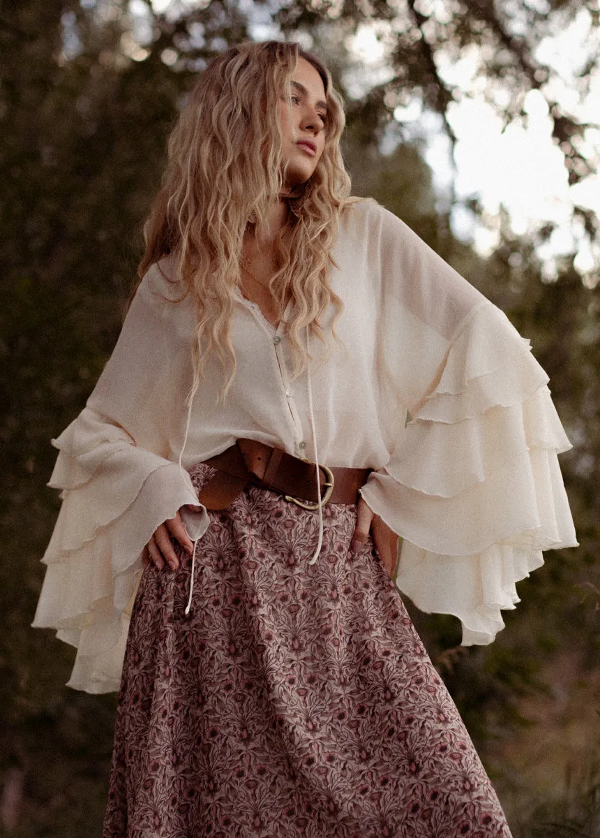 Innessa Top in Ecru sold by Joyfolie product image thumbnail 2