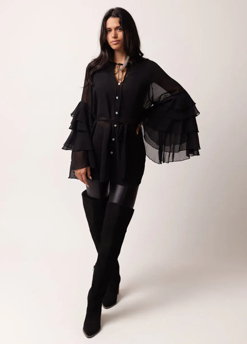 Innessa Top in Black sold by Joyfolie product image thumbnail 5