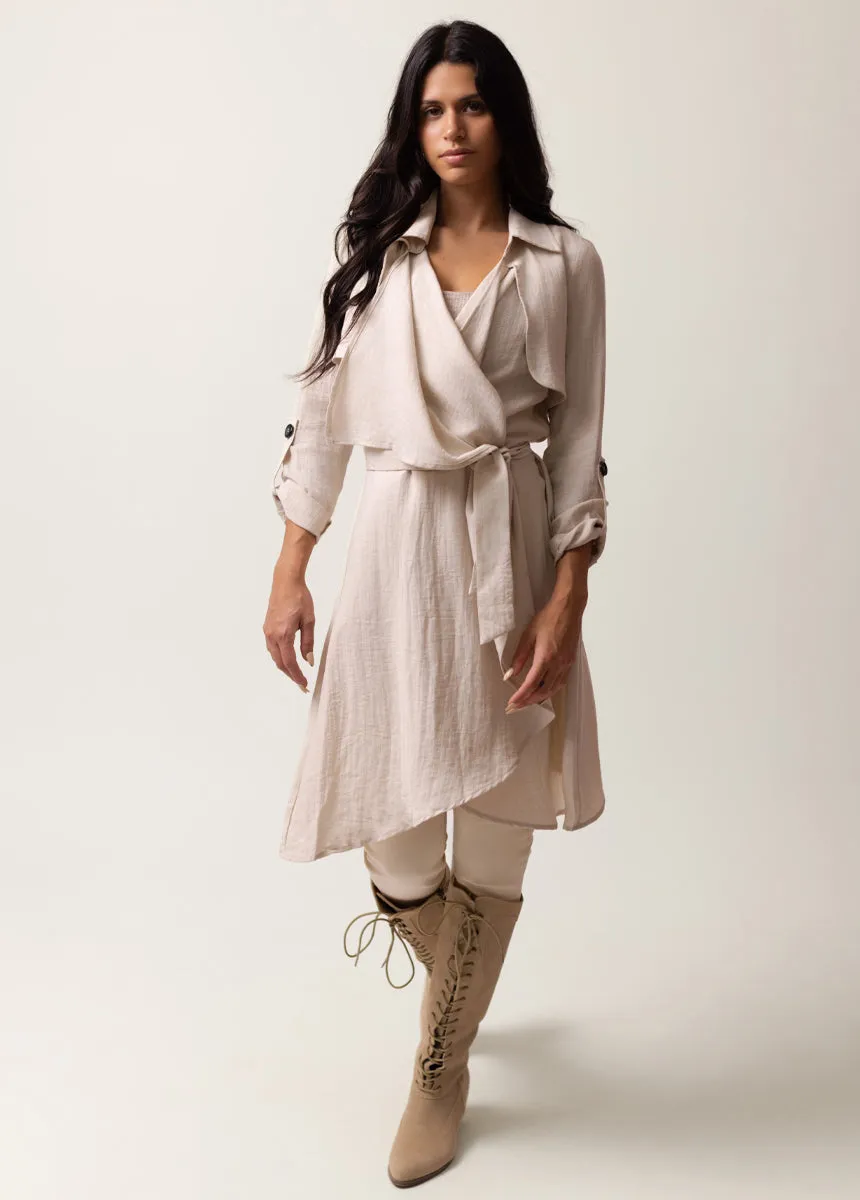 Winslet Duster in Oat sold by Joyfolie product image thumbnail 4