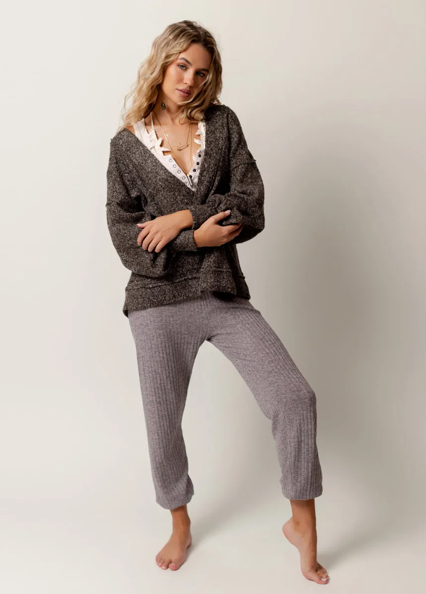 Ona Sweatshirt in Charcoal sold by Joyfolie product image thumbnail 3