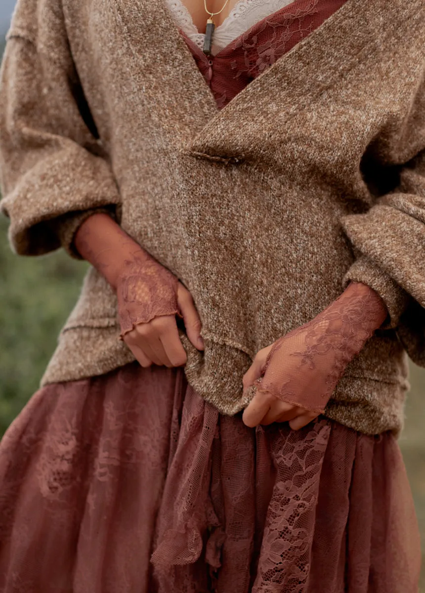 Ona Sweatshirt in Chestnut sold by Joyfolie product image thumbnail 4