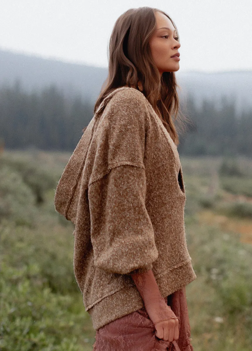 Ona Sweatshirt in Chestnut sold by Joyfolie product image thumbnail 5