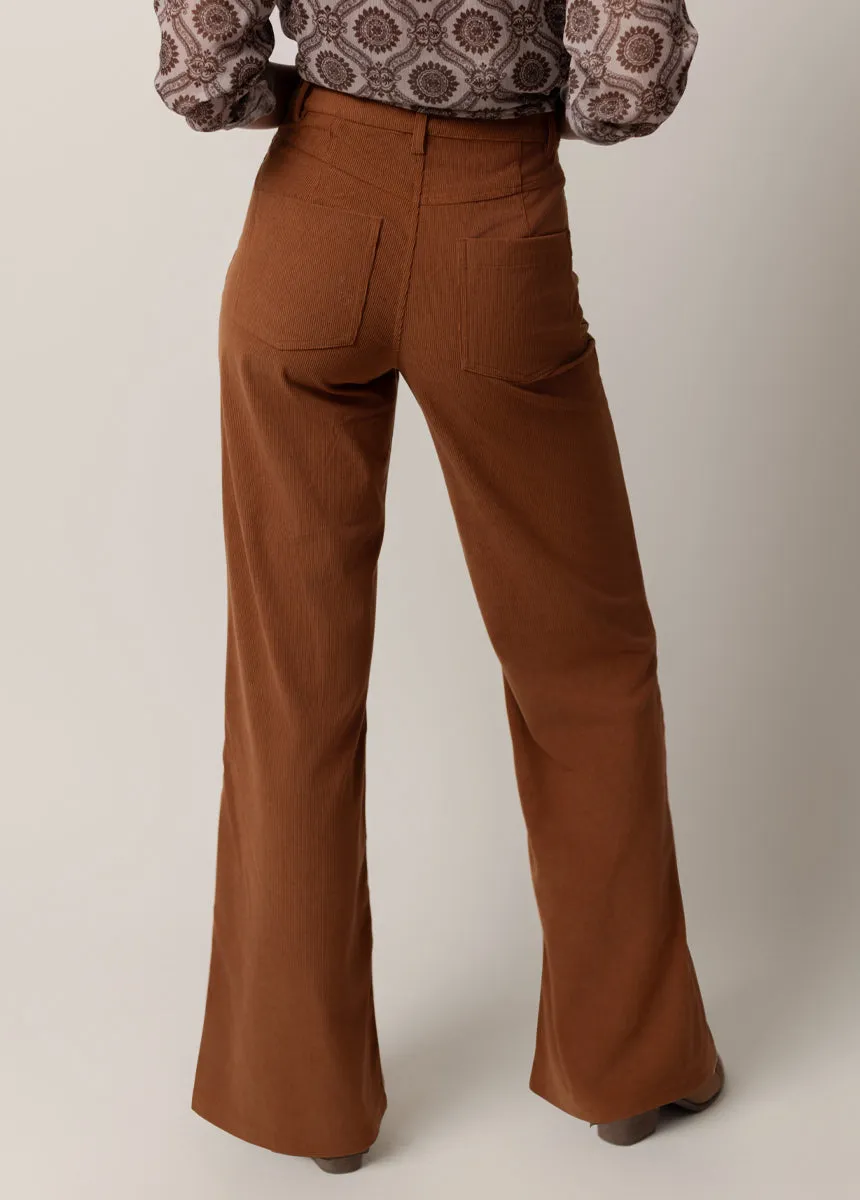 Avina Pants in Camel sold by Joyfolie product image thumbnail 4