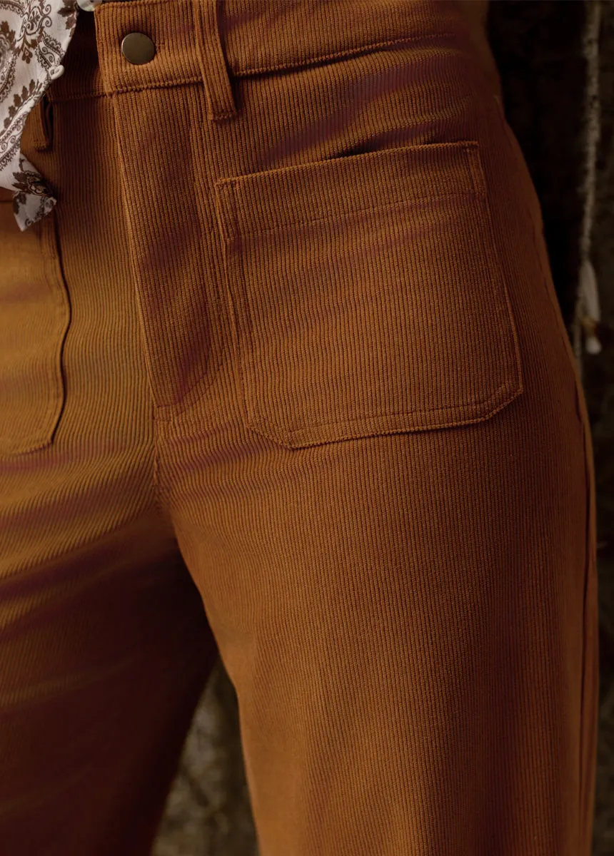 Avina Pants in Camel sold by Joyfolie product image thumbnail 3